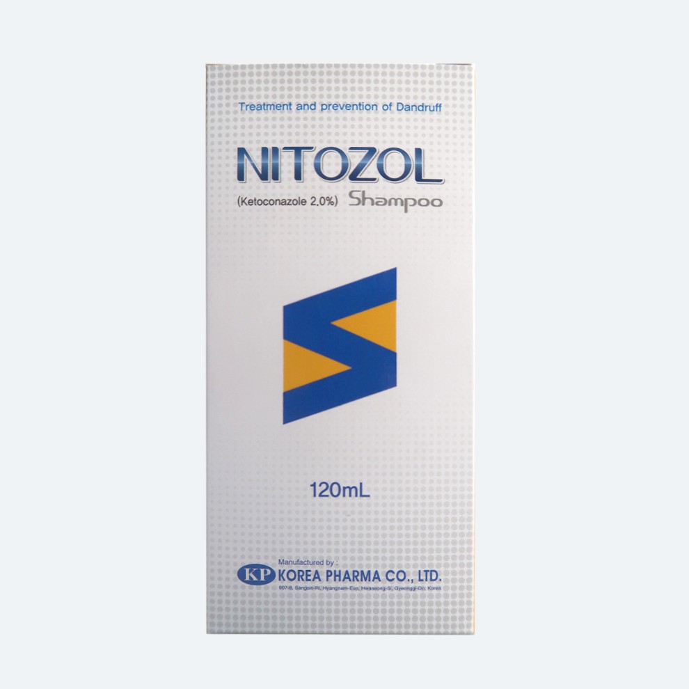 [BUNDLE OF 2] NITOZOL SHAMPOO 2% 120ML