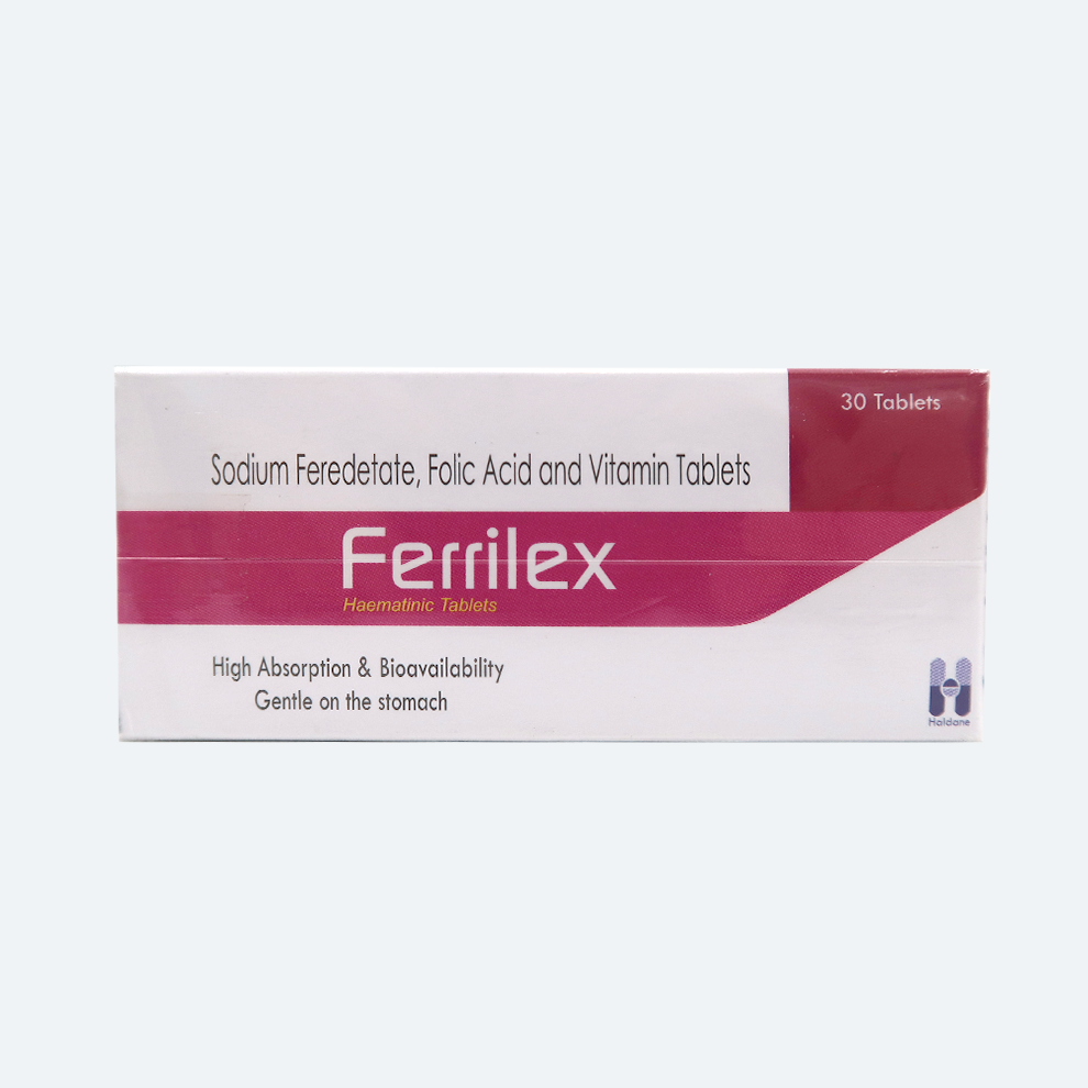 [BUNDLE OF 2] FERRILEX IRON TABLETS 30'S - Manadr