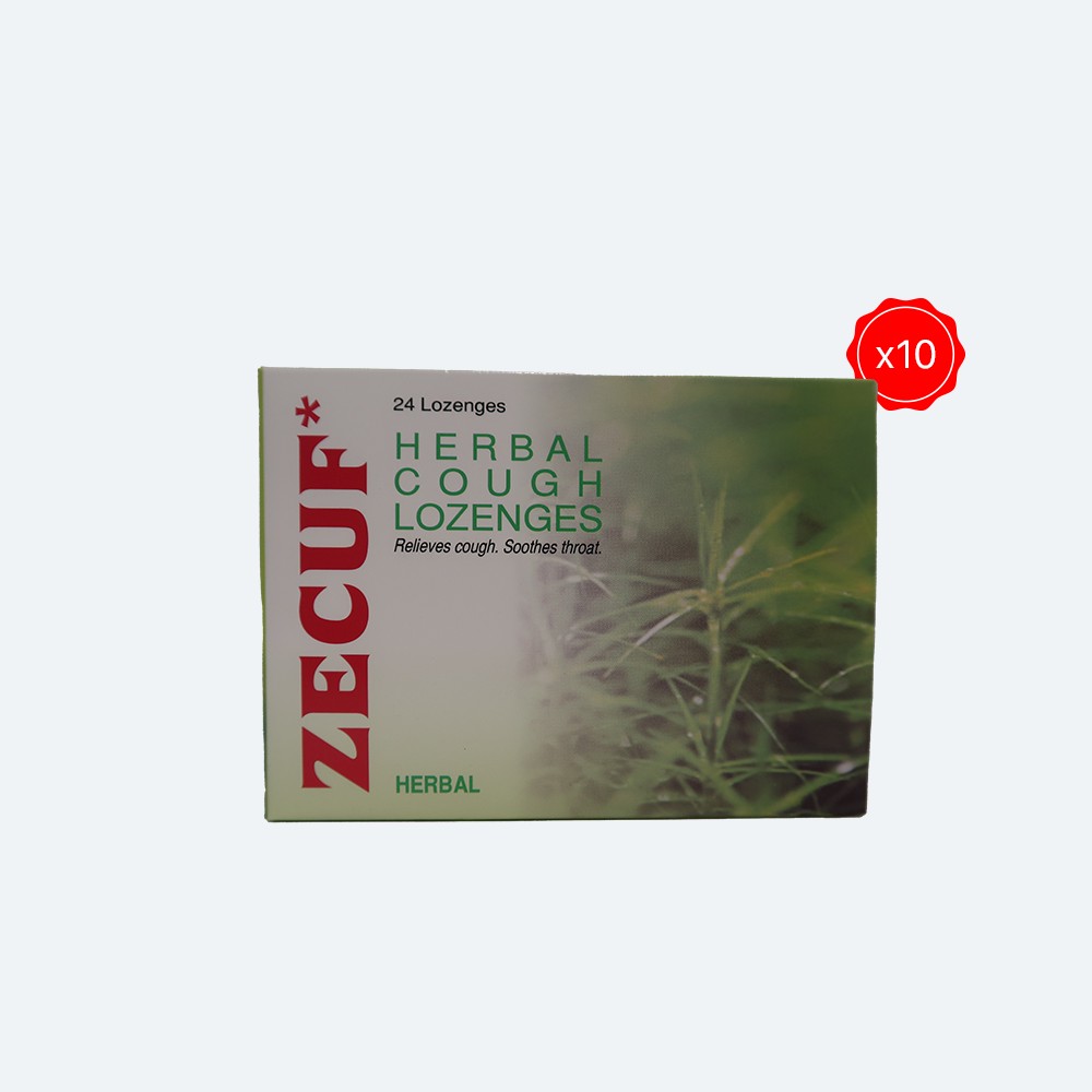 [BUNDLE OF 10] ZECUF HERBAL LOZENGES 24'S
