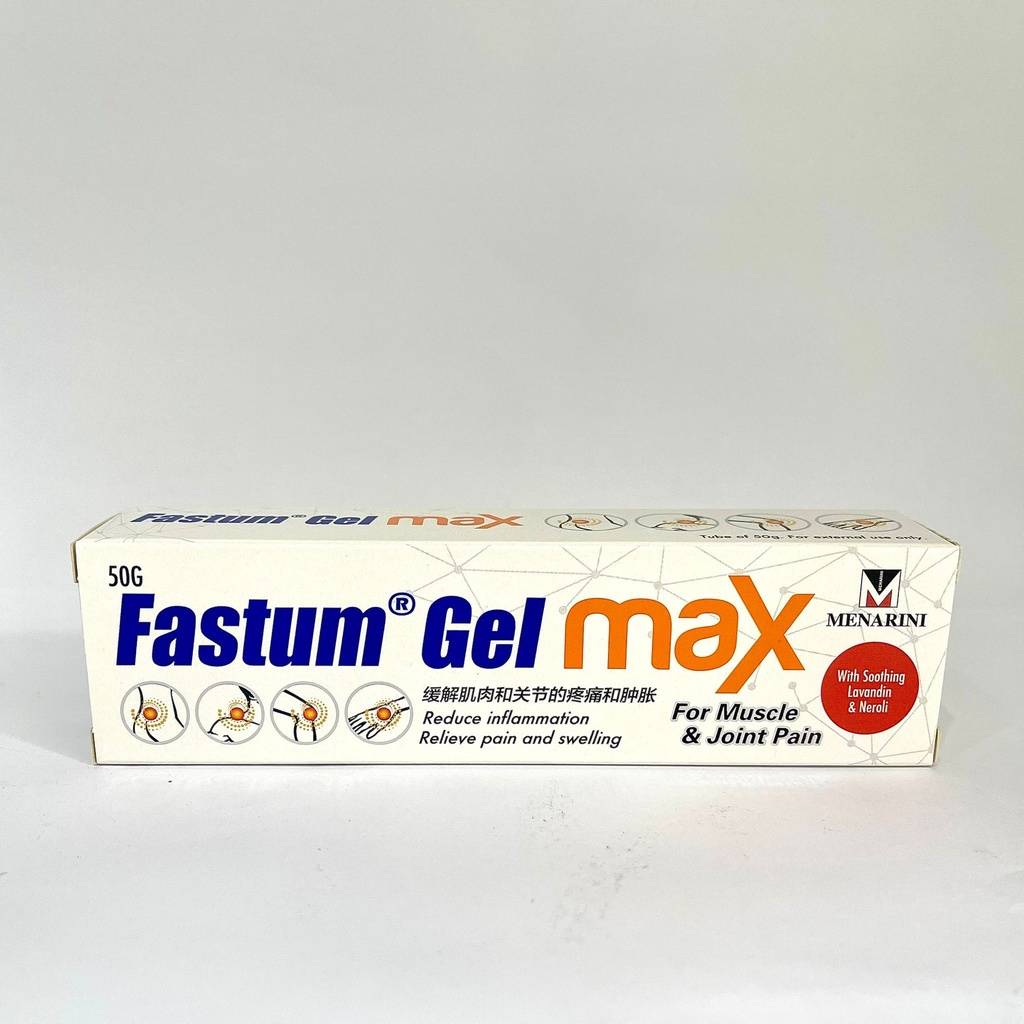 FASTUM GEL MAX 2.5% 50G (EXP: MAR 2027)