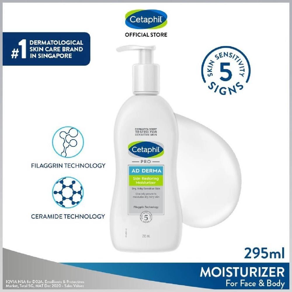 Cetaphil Pro AD Derma Skin Restoring Body Moisturizer 295ml