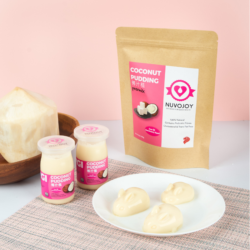 [Bundle of 2] Nuvojoy Coconut Pudding Premix Classic 300g - Manadr