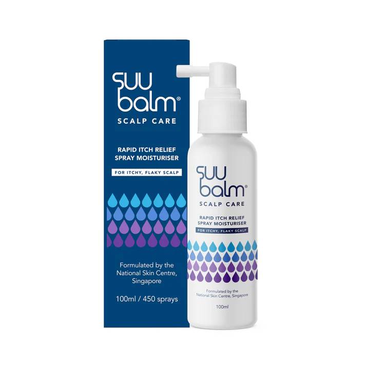 Suu Balm Rapid Itch Relief Scalp Spray Moisturiser 100ml