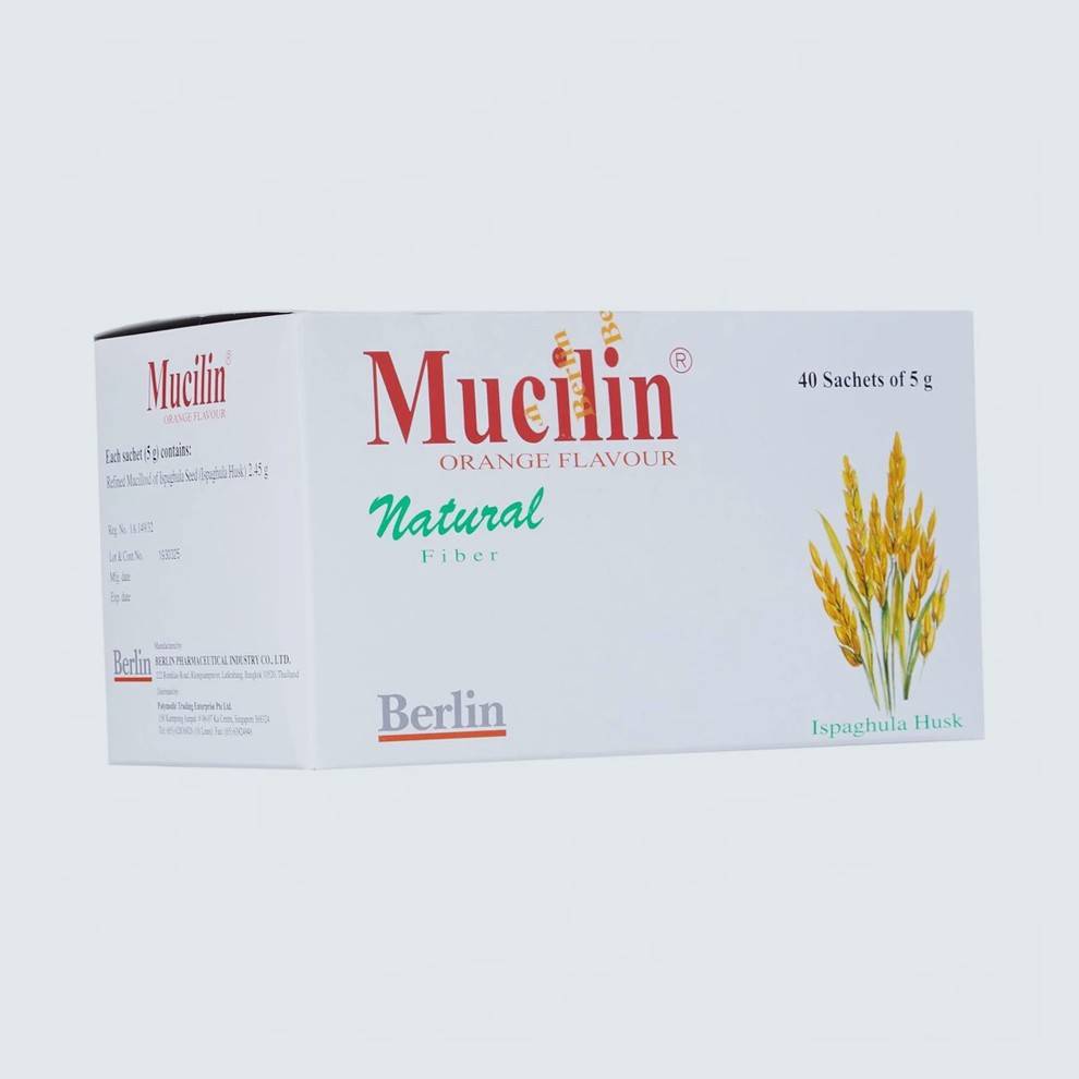 MUCILIN SACHET 40'S