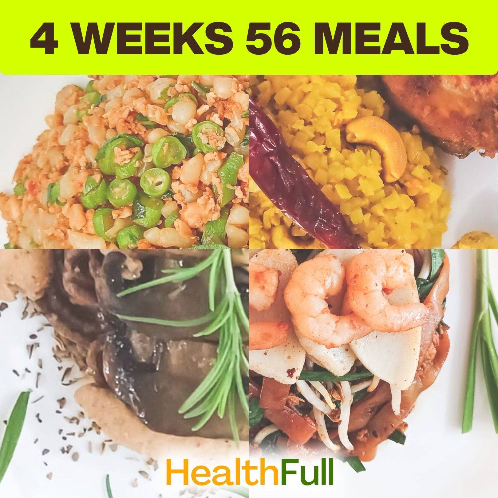 HealthFull - Weight Loss Meals (4 weeks Package)