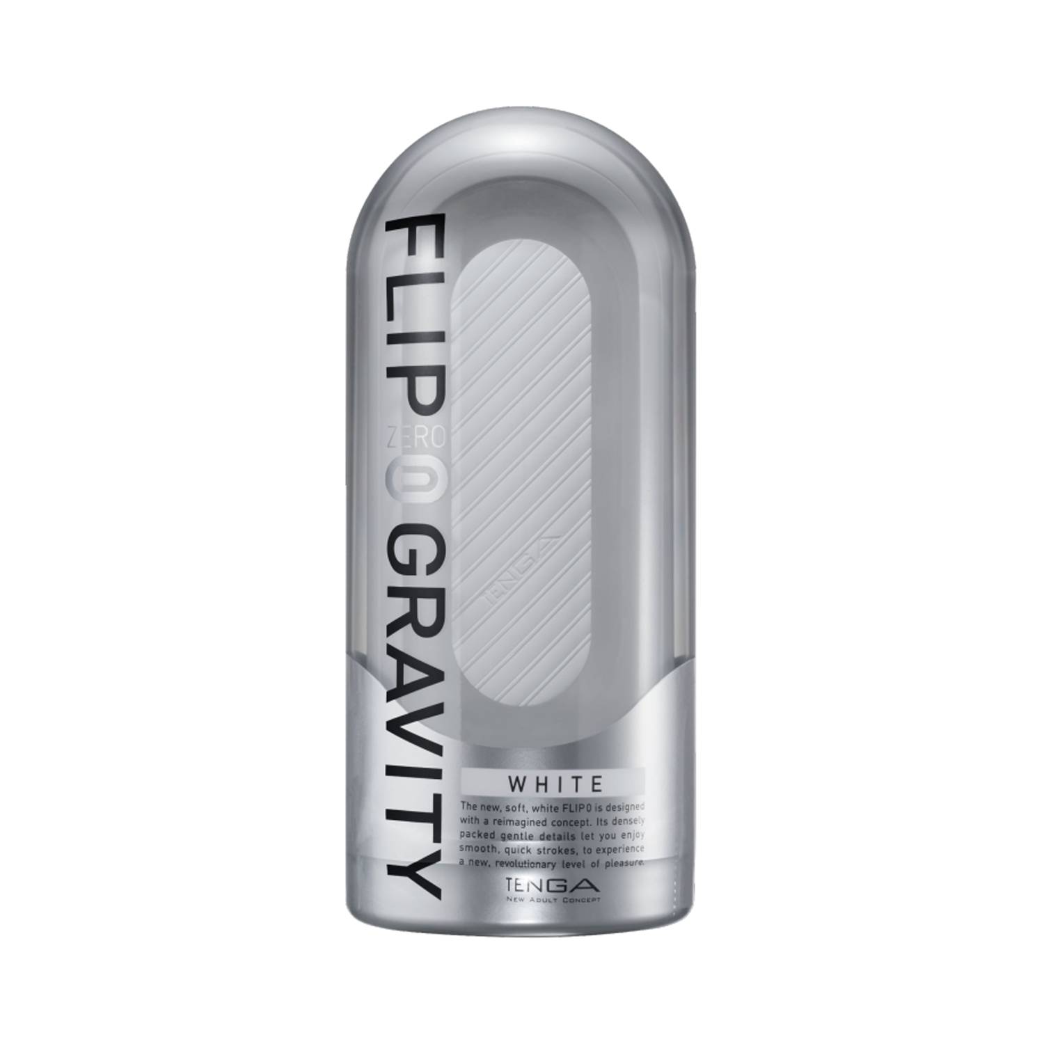 Tenga - Flip 0 (Zero) Gravity White Reusable Male Masturbator (For Him) -  Manadr