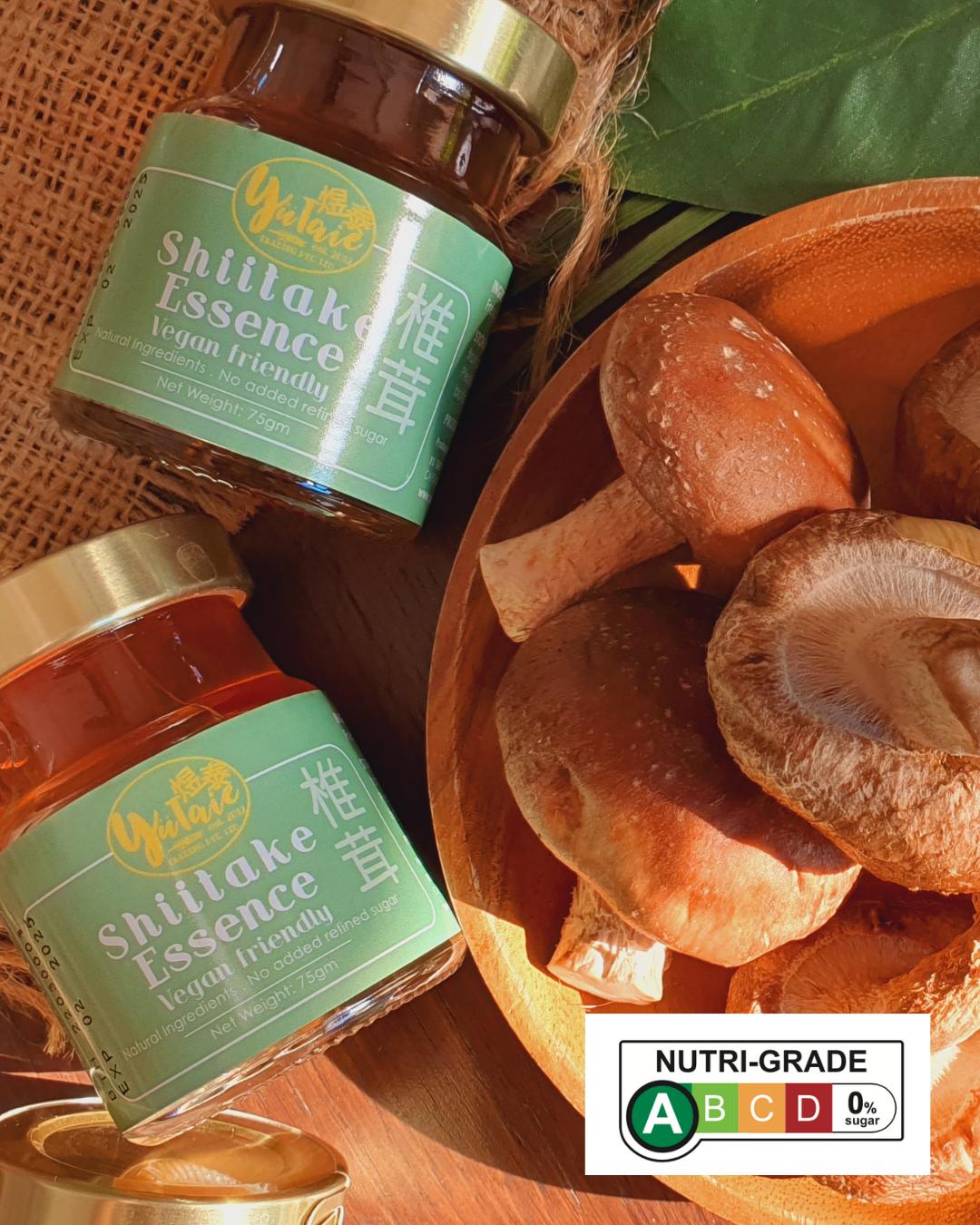 Yu Taie Shiitake Essence Drink, 6 x 75gm (Buy 2 get 1 free) Manadr