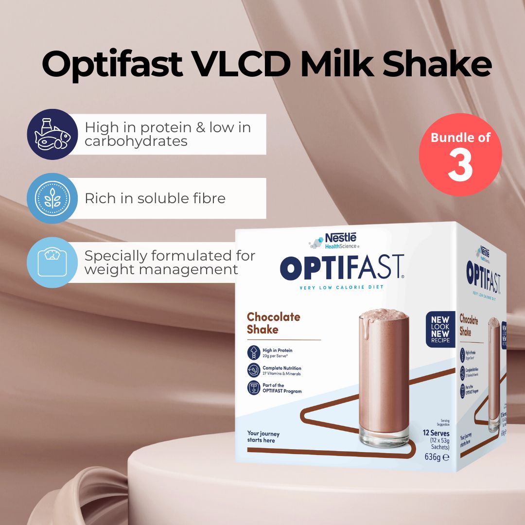 [Bundle of 3] Nestle Optifast VLCD Chocolate Milk Shake