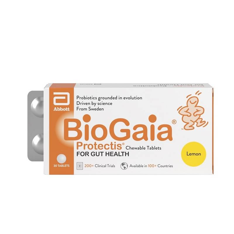 BioGaia Protectis Chewable Tablets Lemon 30's