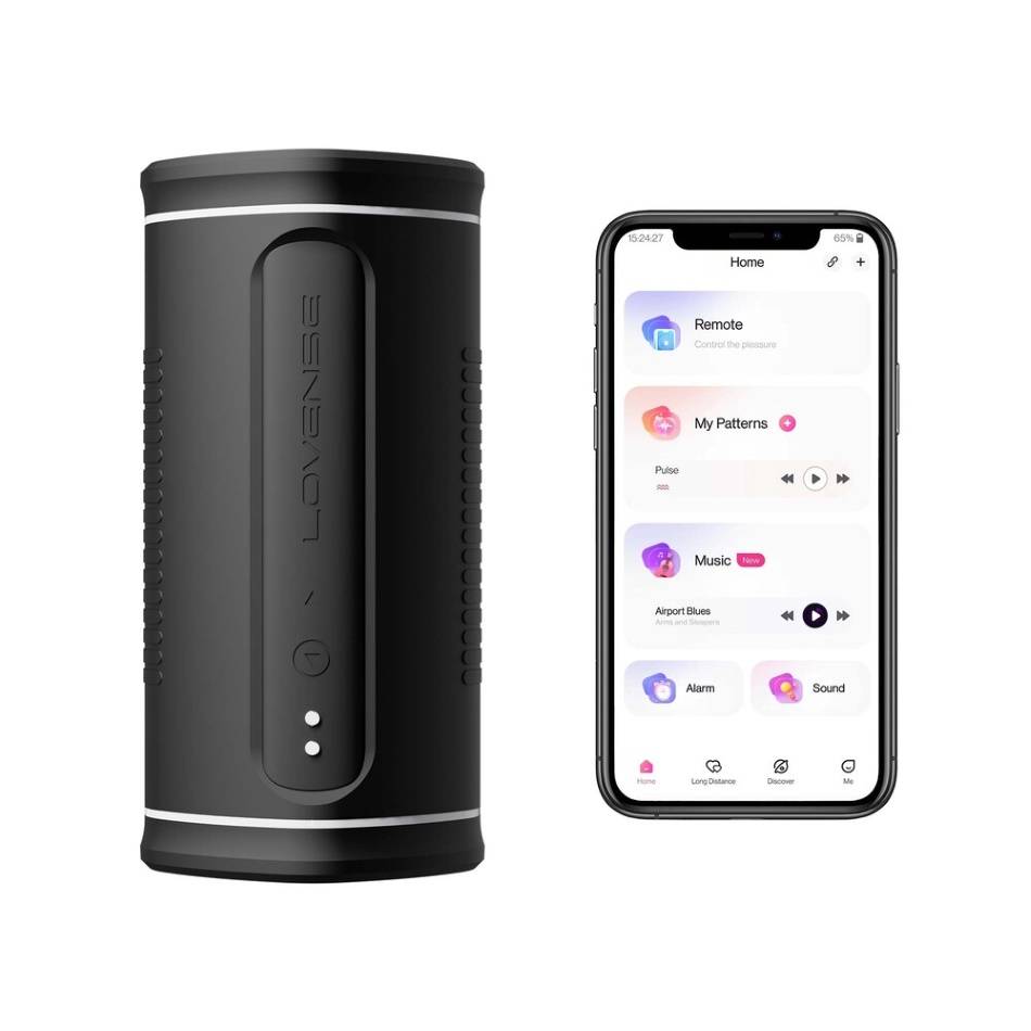 Lovense - Calor App-controlled Vibrating & Heating Male Masturbator (For Him)
