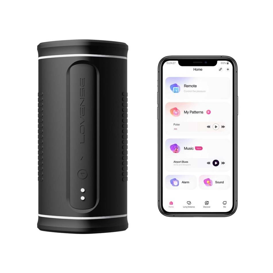 Lovense - Calor App-controlled Vibrating & Heating Male Masturbator (For  Him) - Manadr